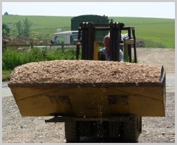 Transporting Wood Chip Fuel